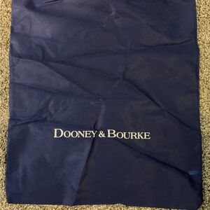 Dooney & Bourke Navy Logo Dust Bag